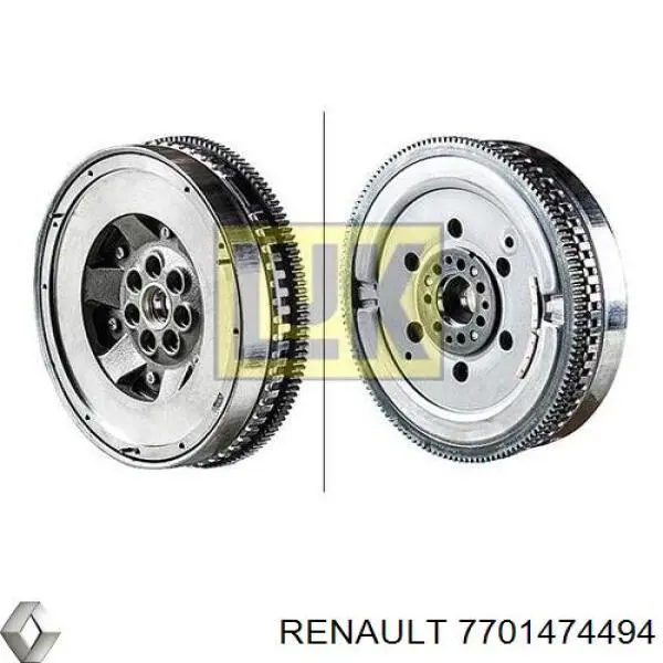 Маховик двигателя Renault (RVI) 7701474494