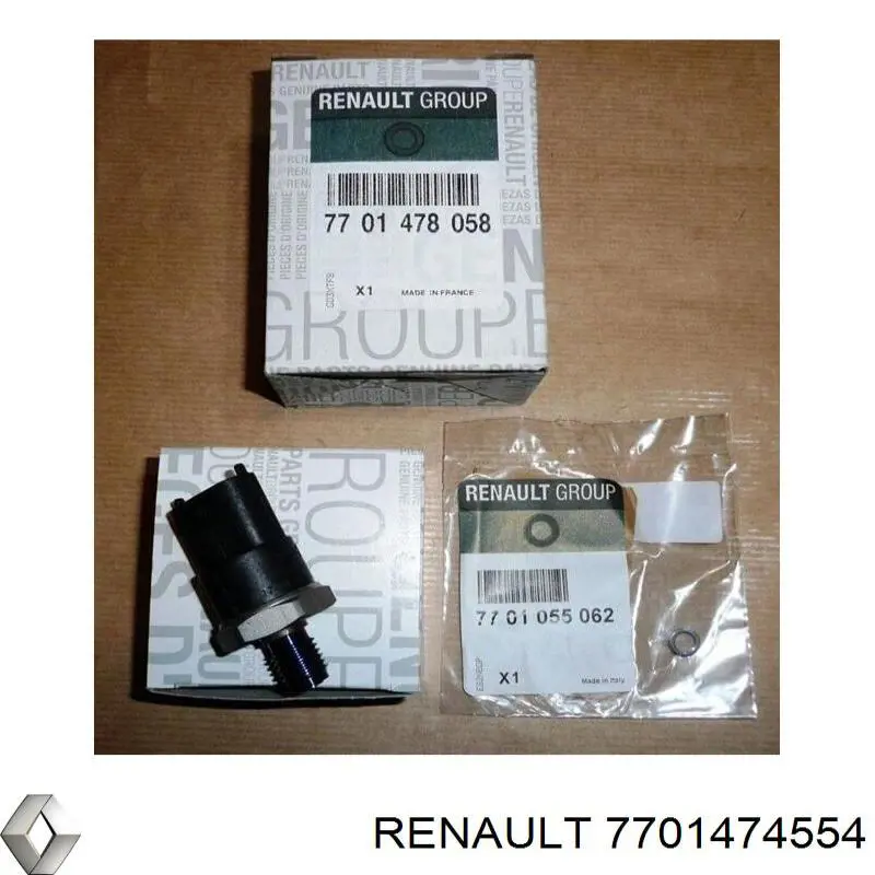 Датчик давления топлива Renault (RVI) 7701474554 цена, от 111.14 USD