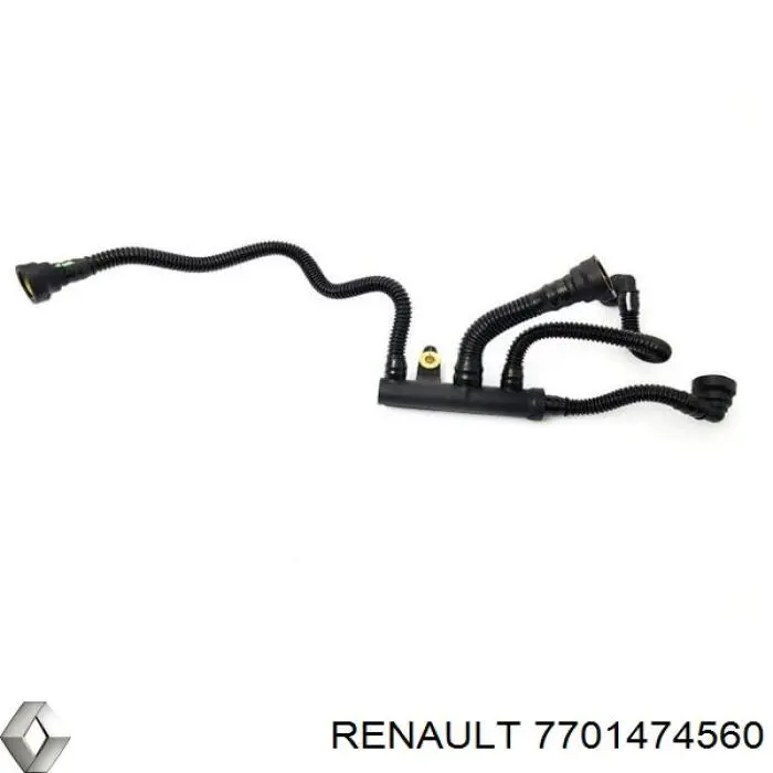 Купить 7701474560 Renault (RVI) Трубка (шланг) подачи масла к турбине