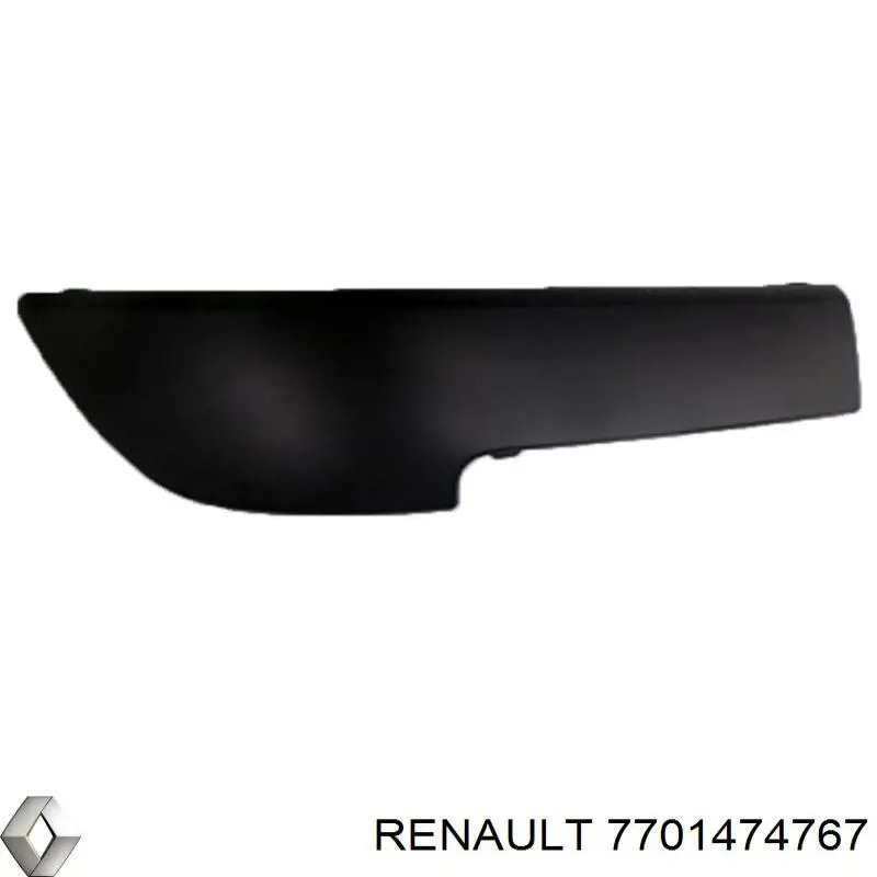 Молдинг бампера переднего правый Renault (RVI) 7701474767 цена, от 17.17 USD