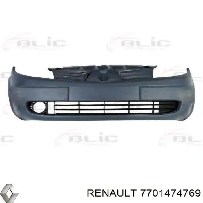7701474769 Renault (RVI) передний бампер