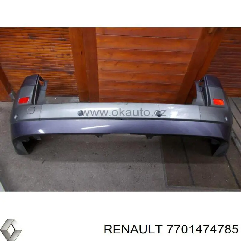 7701474785 Renault (RVI) бампер задний