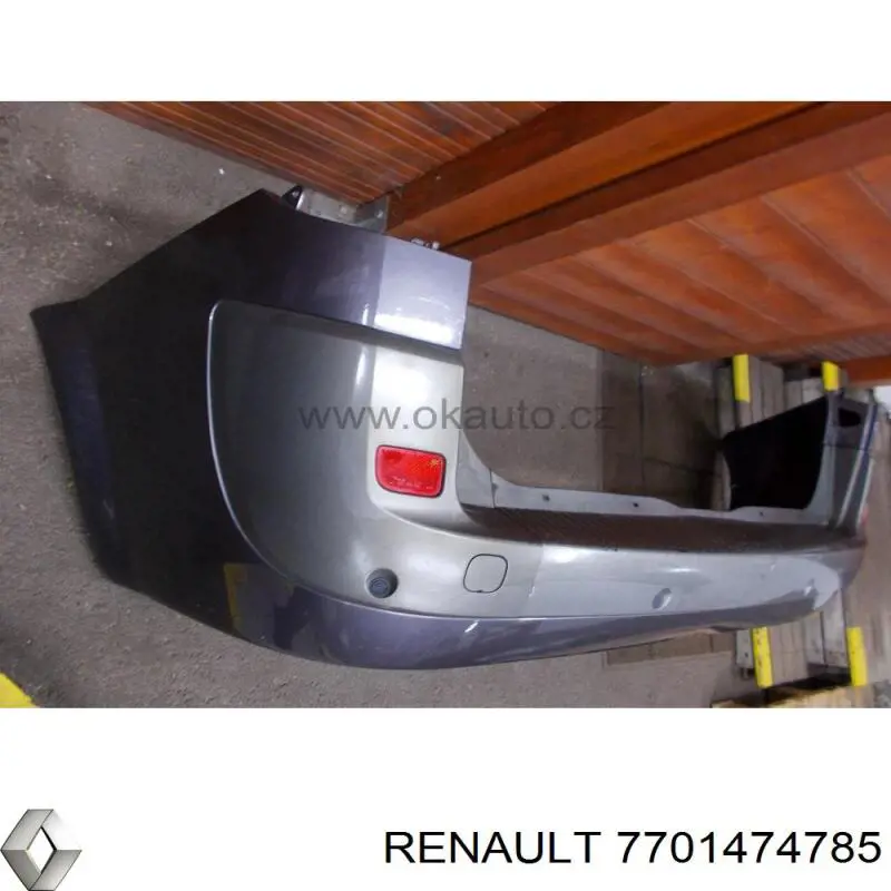 Бампер задний Renault (RVI) 7701474785 цена, от 54.96 USD