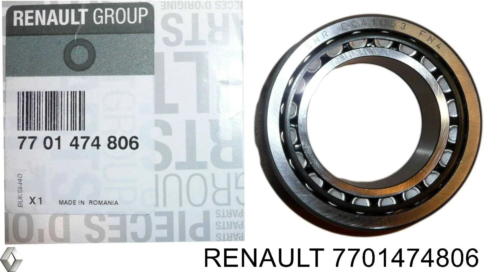 7701474806 Renault (RVI) подшипник дифференциала переднего моста