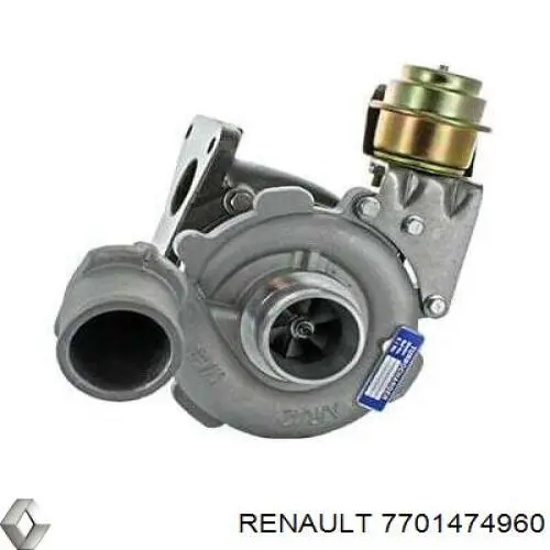 7701474960 Renault (RVI) турбина