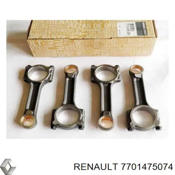 Шатун поршня двигателя 7701475074 Renault (RVI)