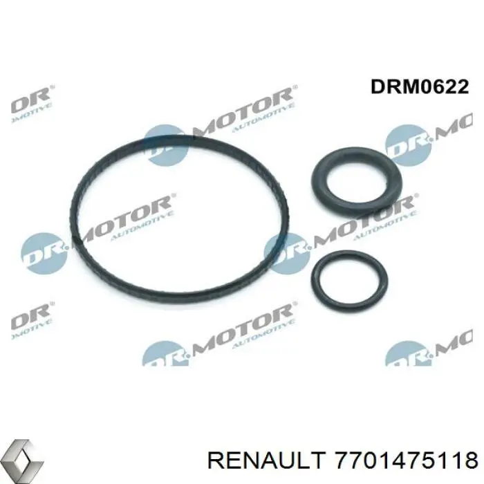 Купить 7701475118 Renault (RVI) Прокладка радиатора масляного