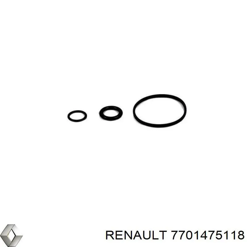 Прокладка масляного радиатора Renault (RVI) 7701475118