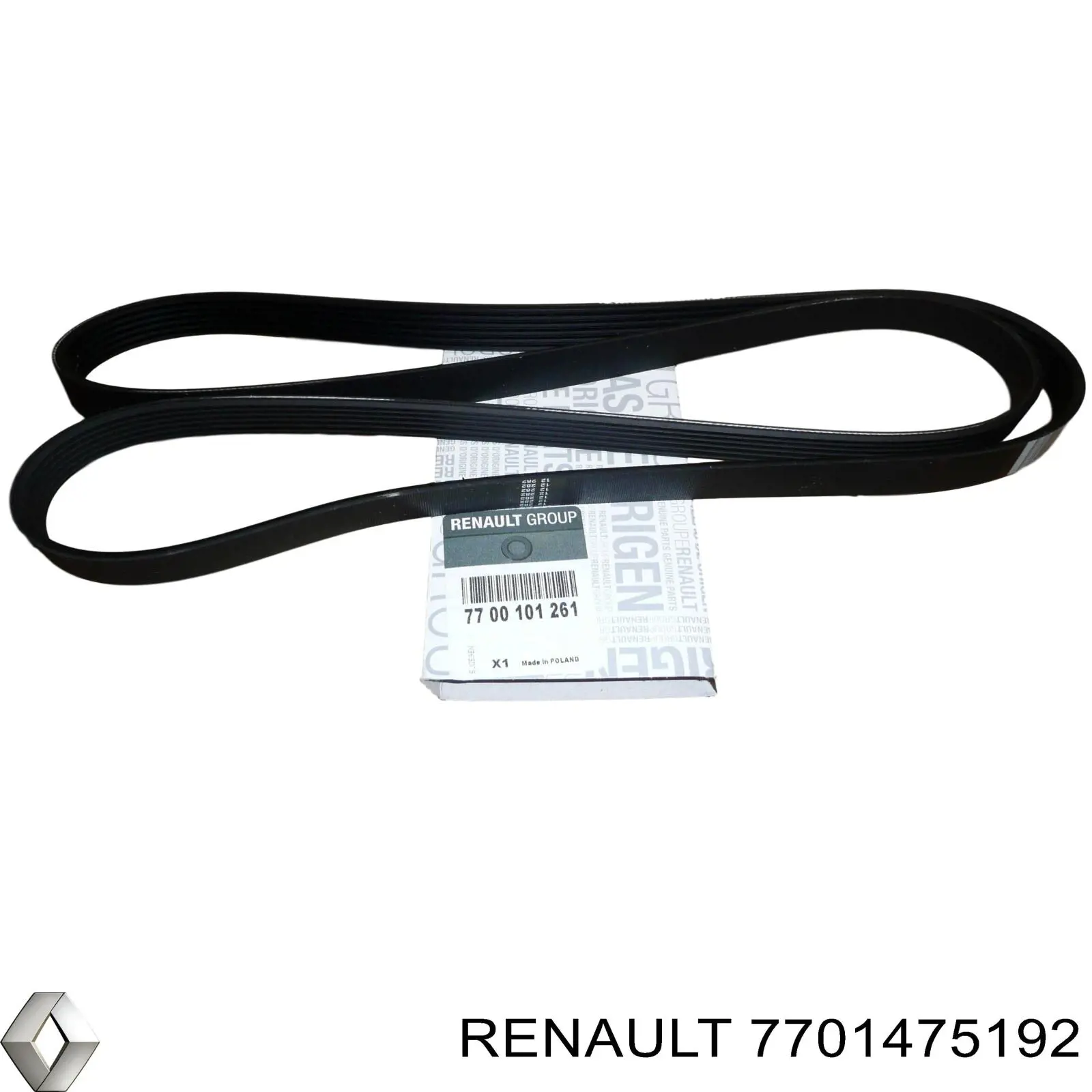 7701475192 Renault (RVI) Ремень приводной, комплект