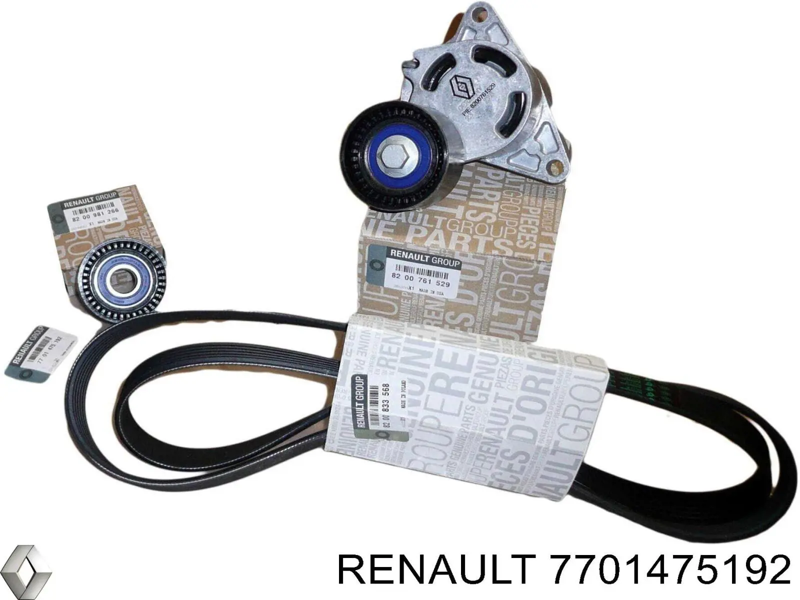 Ремень приводной 7701475192 Renault (RVI)