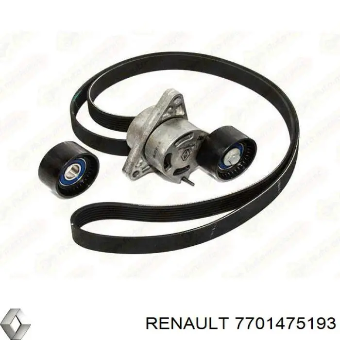 Ремень приводной 7701475193 Renault (RVI)