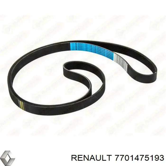 Ремень приводной 7701475193 Renault (RVI)