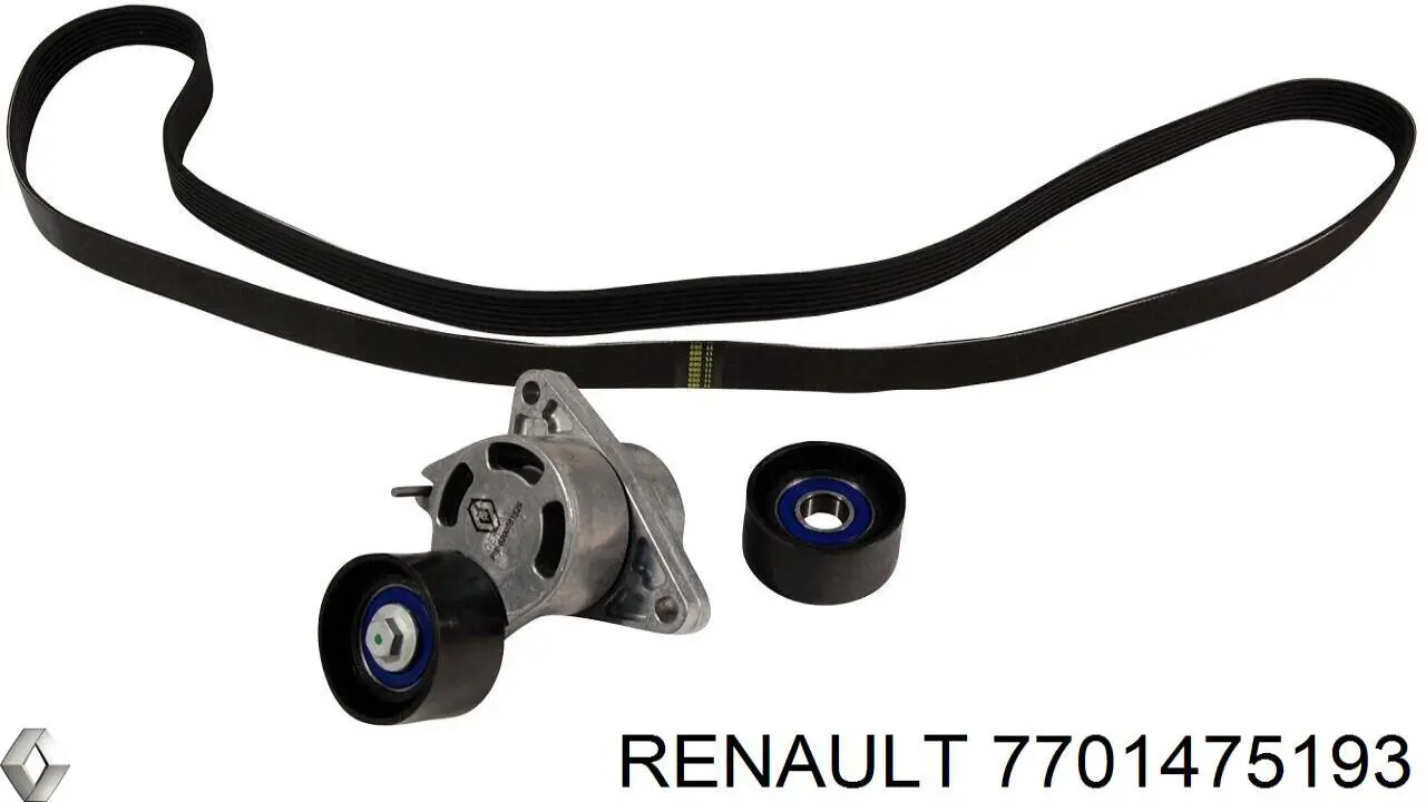 7701475193 Renault (RVI) Ремень приводной, комплект
