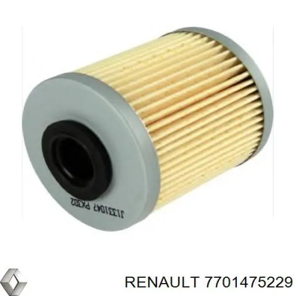 7701475229 Renault (RVI) filtro de combustível