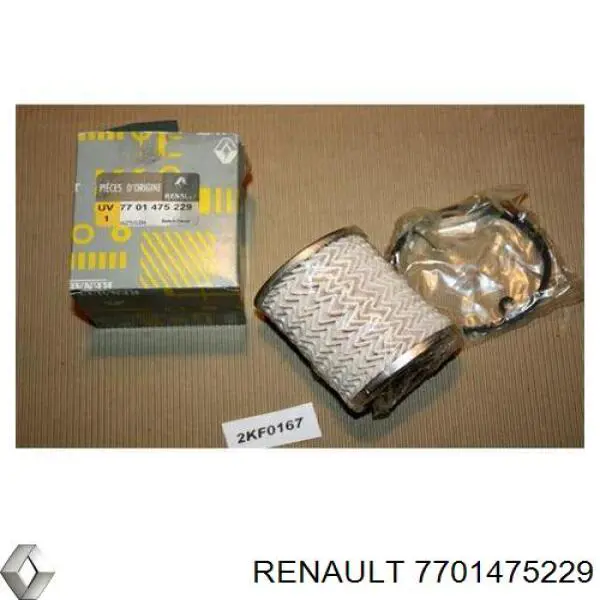 Фильтр тонкой очистки топлива Renault (RVI) 7701475229 цена, от 10.85 USD