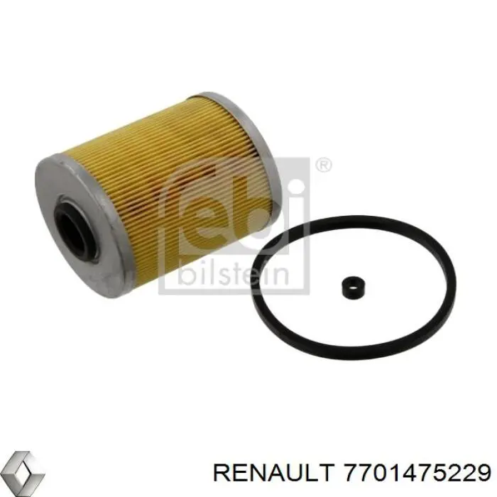 Топливный фильтр 7701475229 Renault (RVI)