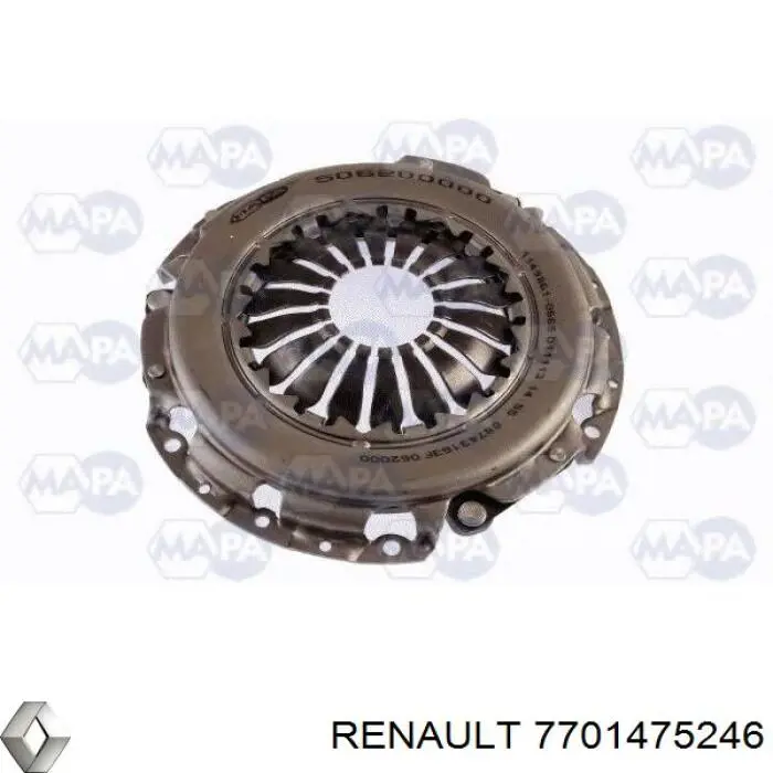 7701475246 Renault (RVI) Kit de embraiagem (3 peças)