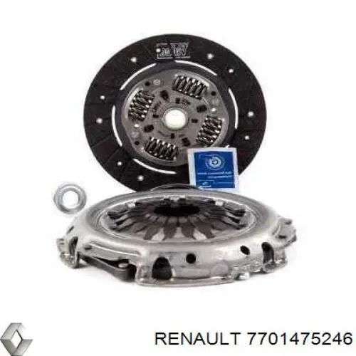 Kit de embraiagem (3 peças) Renault (RVI) 7701475246 preço, a partir de 163,02 USD