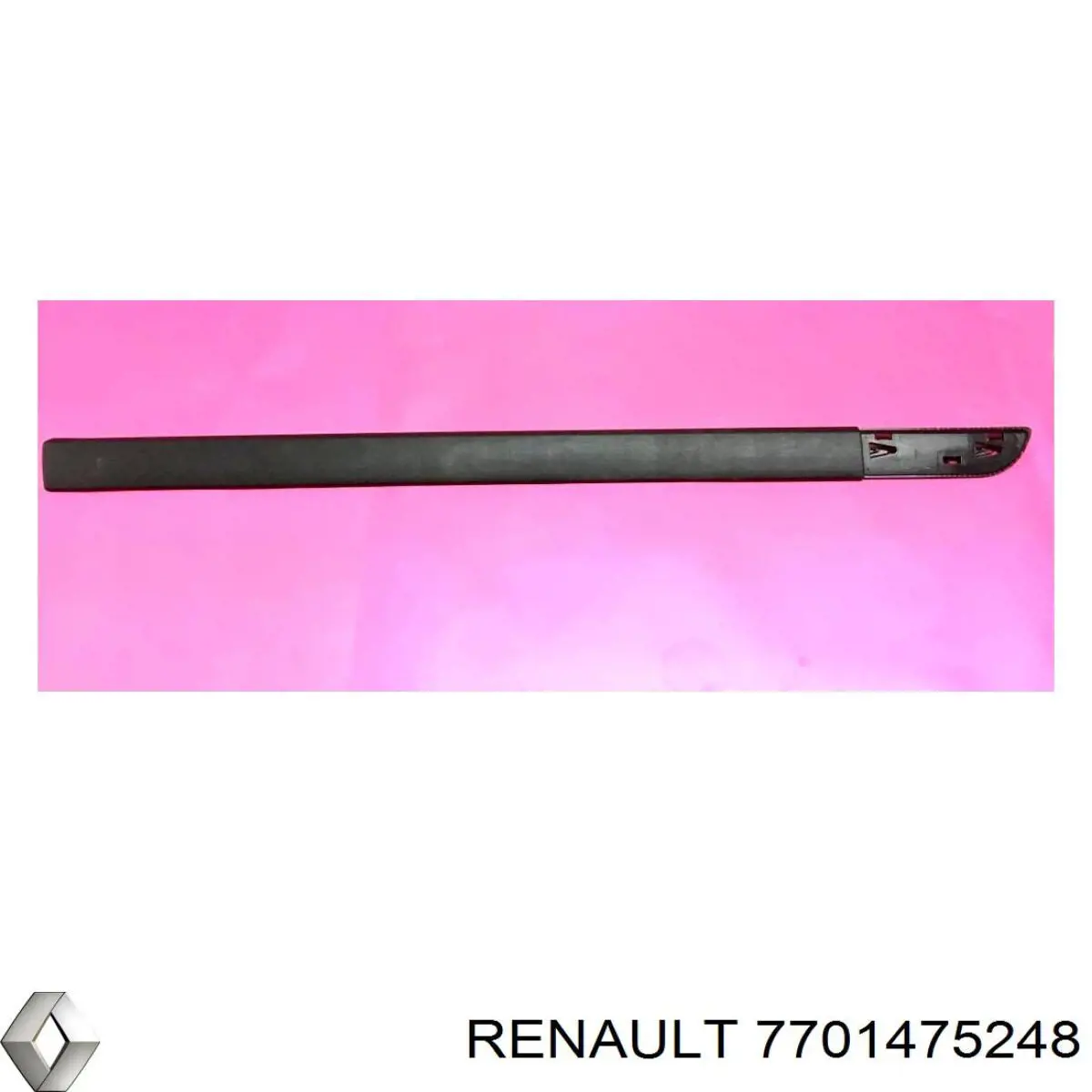 Молдинг двери передней правой 7701475248 Renault (RVI)