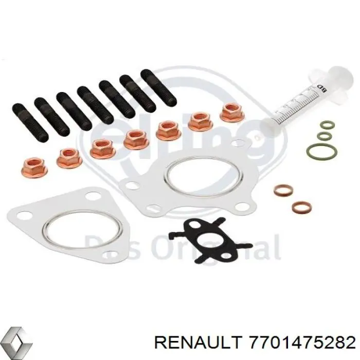 7701475282 Renault (RVI) турбина