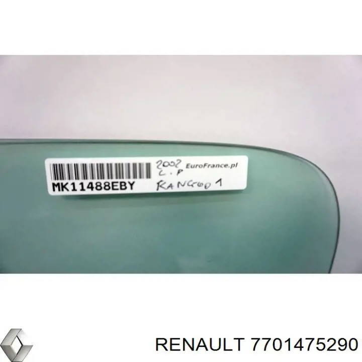 Окно (передней двери) двери Renault (RVI) 7701475290 цена, от 11.13 USD