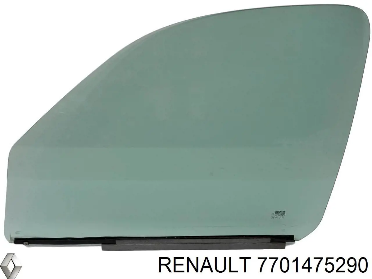 Vidro da porta dianteira esquerda para Renault Kangoo (FC0)