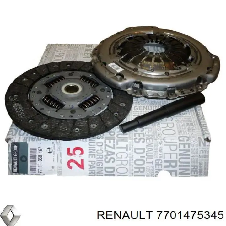 Сцепление 7701475345 Renault (RVI)