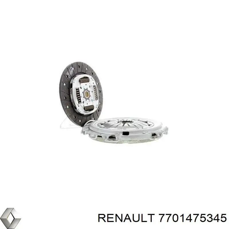 Комплект сцепления (3 части) Renault (RVI) 7701475345 цена, от 140.95 USD