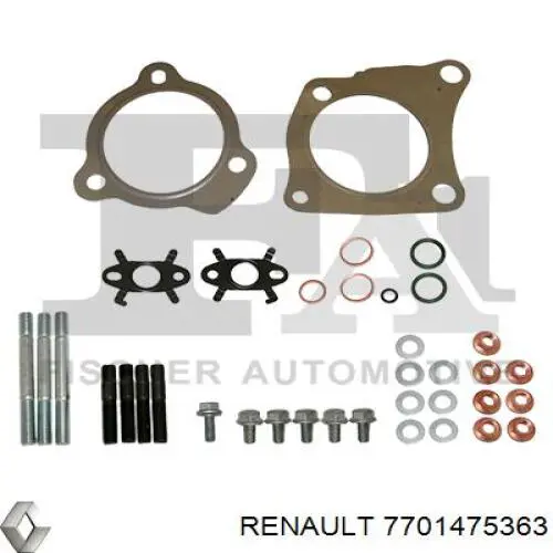 Турбонагнетатель Renault (RVI) 8200124944 цена, от 82.30 USD
