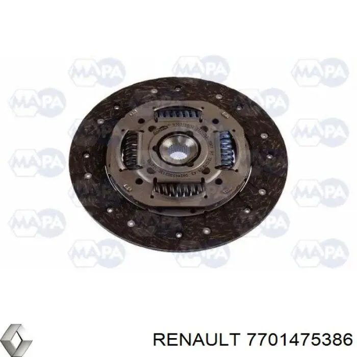 Сцепление 7701475386 Renault (RVI)