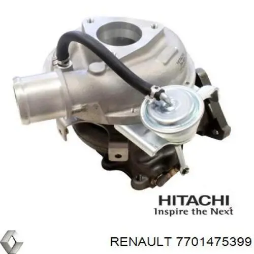 7701475399 Renault (RVI) turbina