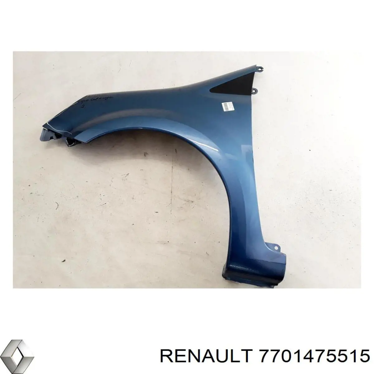 7701475515 Renault (RVI) Переднее левое крыло
