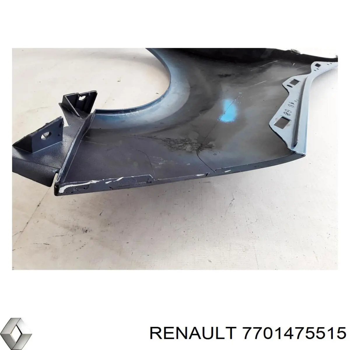 Крыло переднее левое 7701475515 Renault (RVI)