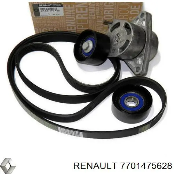 Купить 7701475628 Renault (RVI) Ремень приводной