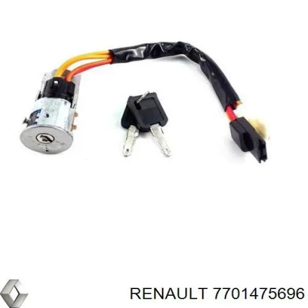 7701475696 Renault (RVI) fecho de ignição