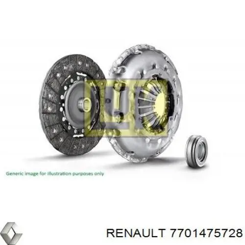 Маховик двигателя Renault (RVI) 7701475728 цена, от 381.82 USD