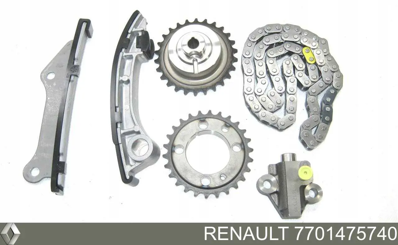 Цепь ГРМ, комплект Renault (RVI) 7701475740