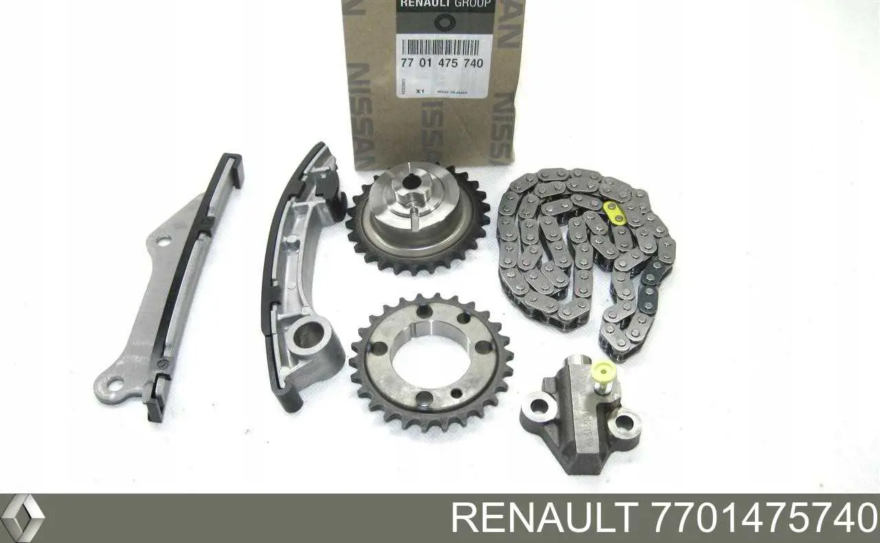 Ремкомплект ГРМ Renault (RVI) 7701475740 цена, от 191.34 USD