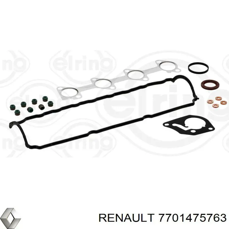 Верхний комплект прокладок двигателя Renault (RVI) 7701475763 цена, от 48.34 USD