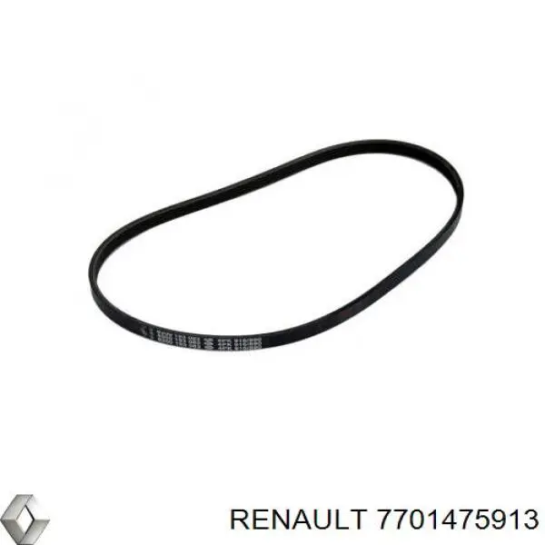7701475913 Renault (RVI) correia dos conjuntos de transmissão