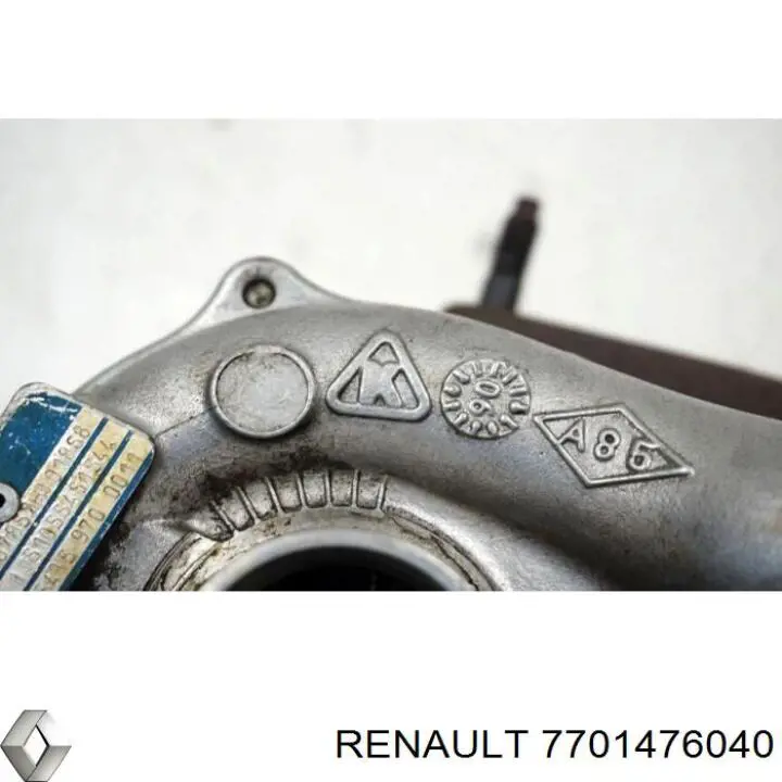 Турбина 7701476040 Renault (RVI)