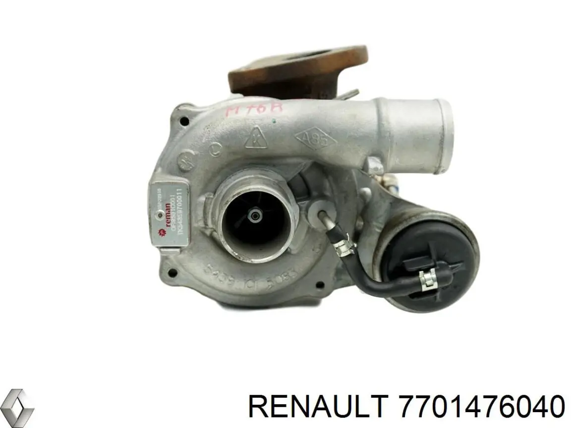 7701476040 Renault (RVI) турбина
