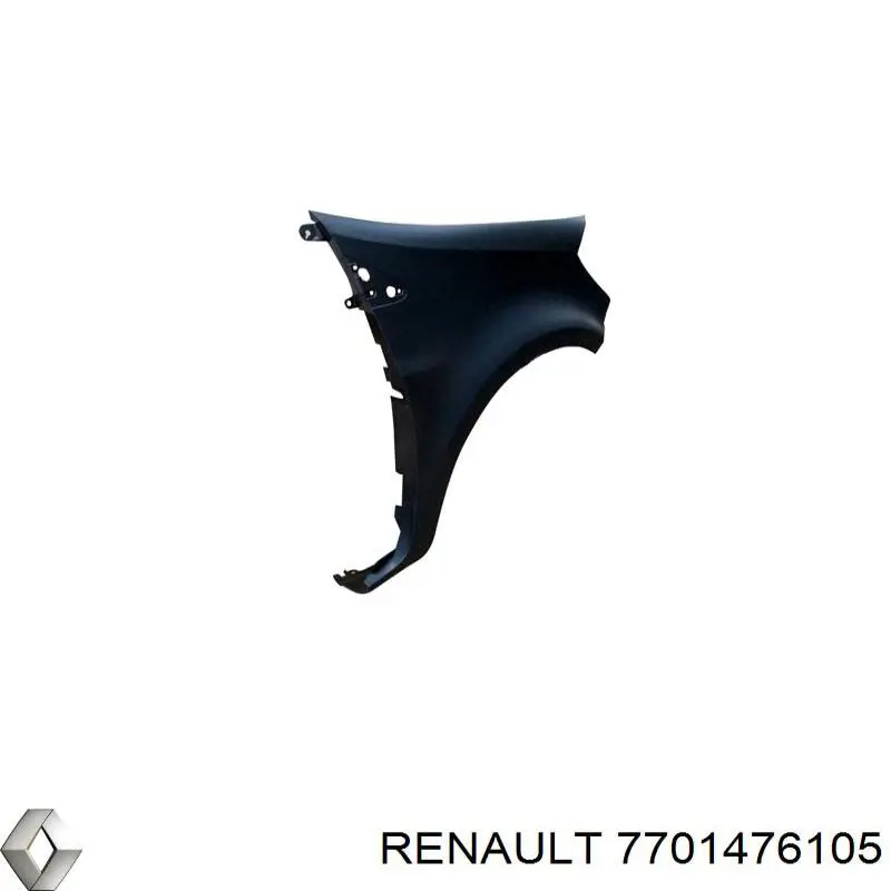 7701476105 Renault (RVI) крыло переднее правое