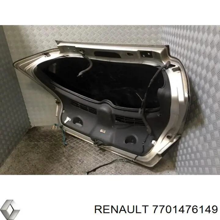 Дверь задняя (багажная 3/5-я (ляда) на Renault Vel Satis BJ0