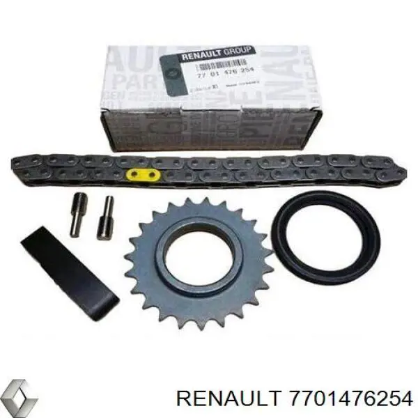 Цепь масляного насоса, комплект Renault (RVI) 7701476254 цена, от 93.94 USD