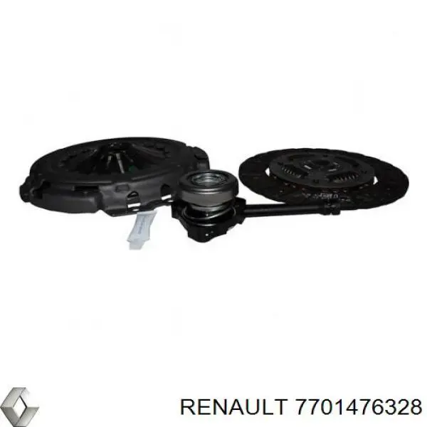 Комплект сцепления (3 части) Renault (RVI) 7701476328 цена, от 132.89 USD