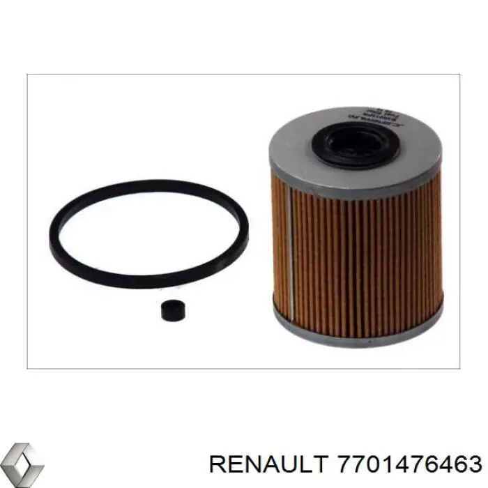 Filtro combustible 7701476463 Renault (RVI)