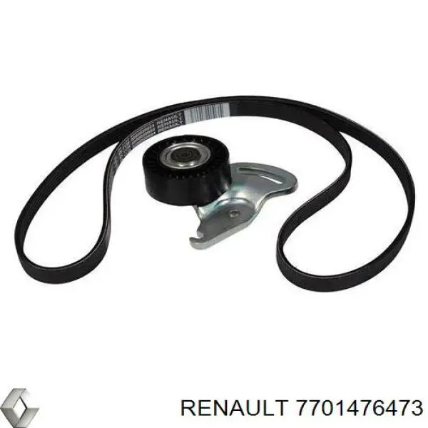 7701476473 Renault (RVI) ремень агрегатов приводной, комплект