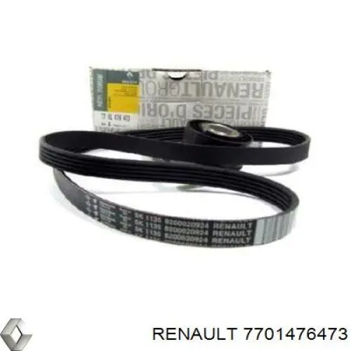 Ремень агрегатов приводной, комплект Renault (RVI) 7701476473 цена, от 63.47 USD