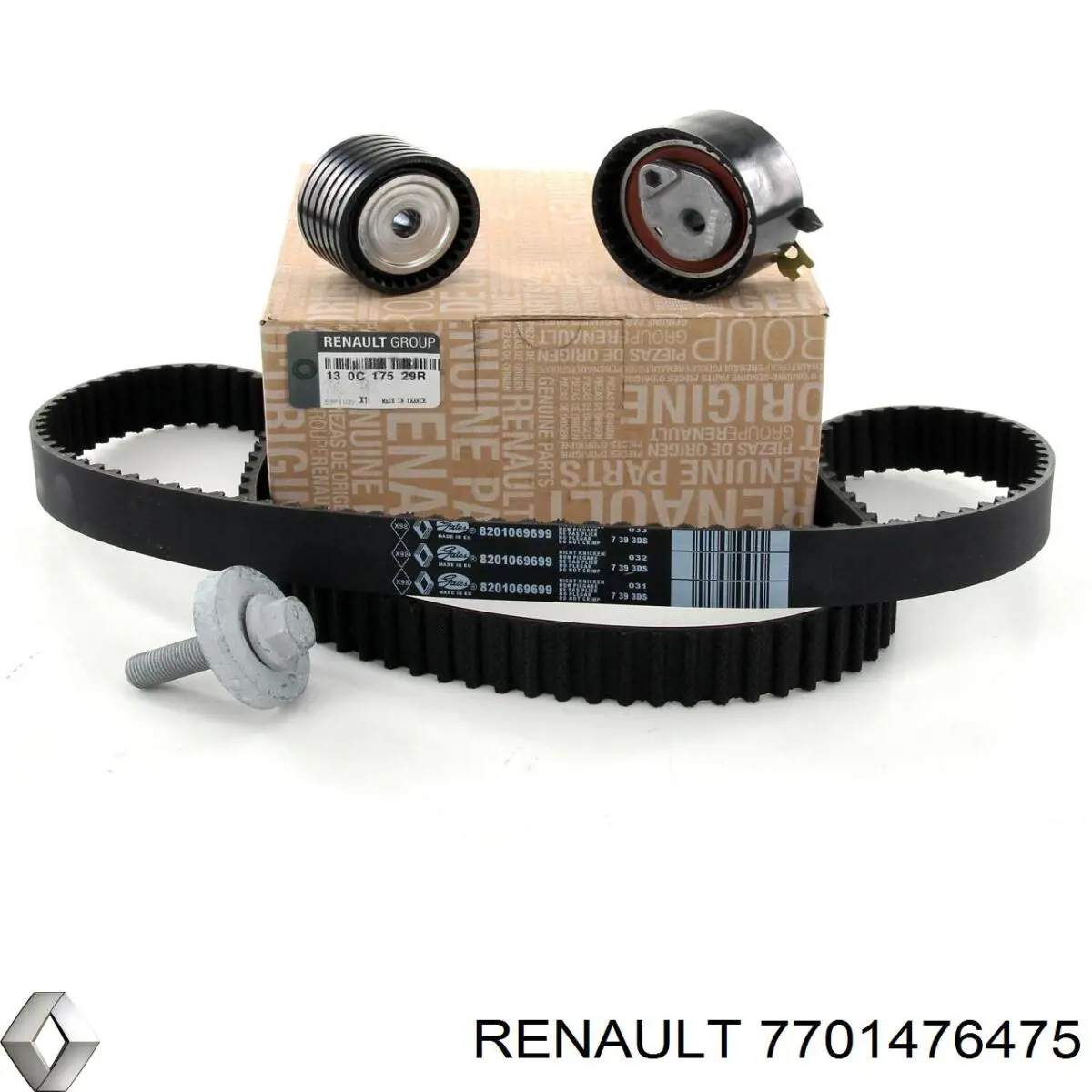 Купить 7701476475 Renault (RVI) Ремень приводной